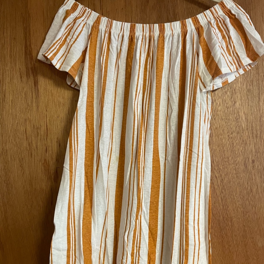 Off the shoulder dress